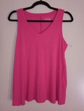 Pink Tank Top Time And Tru Size Xs